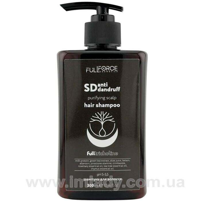 Шампунь від лупи Full Force anti-dandruff purifying scalp 300 мл